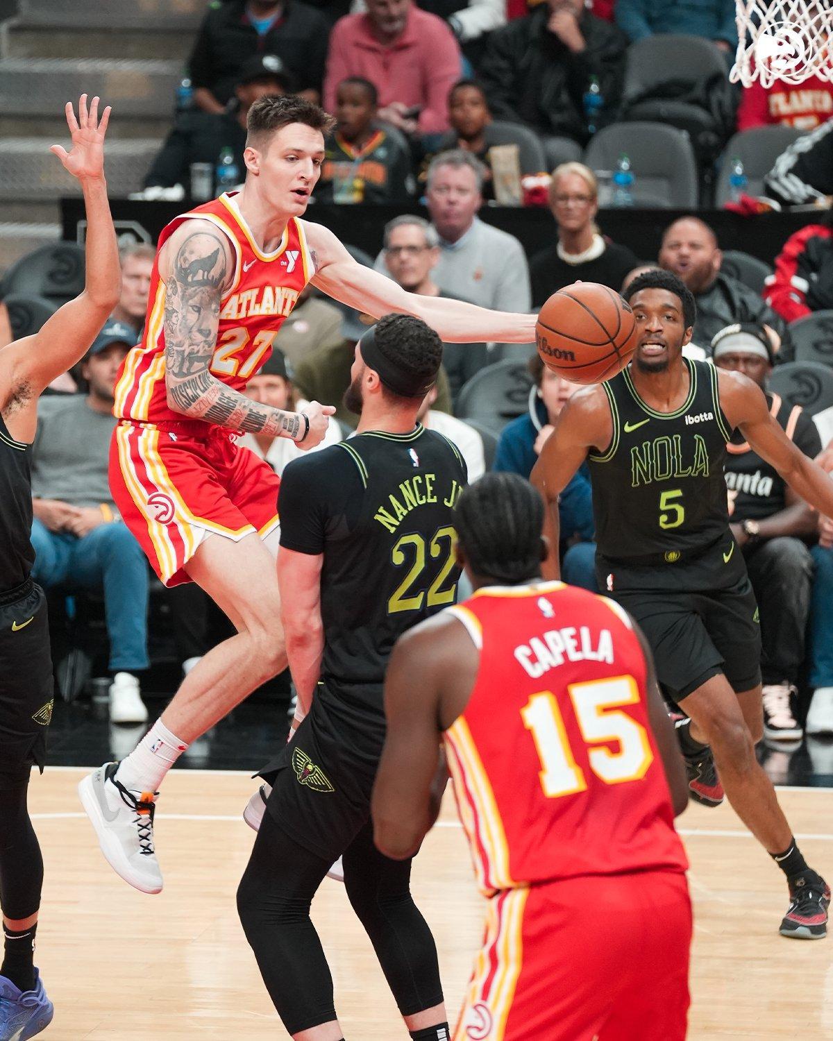 Vit Krecji en el partido de la pasada madrugada.