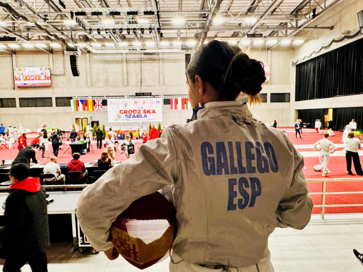 La esgrimista setabense Anna Gallego, convocada por la selección española