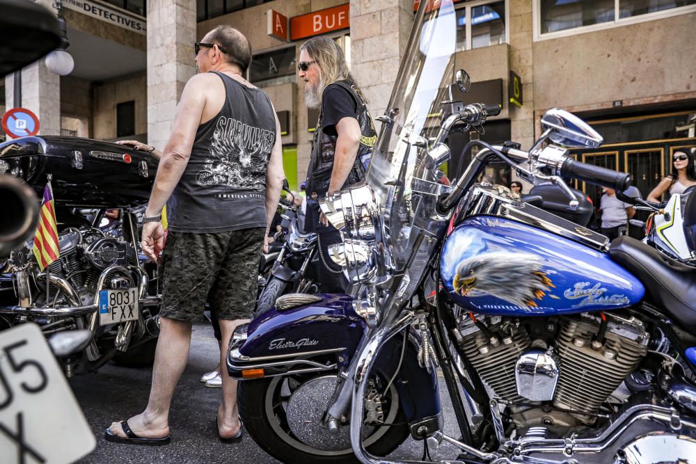 Más de 2.000 motoristas participan en ‘Moto Rock FM Mallorca’