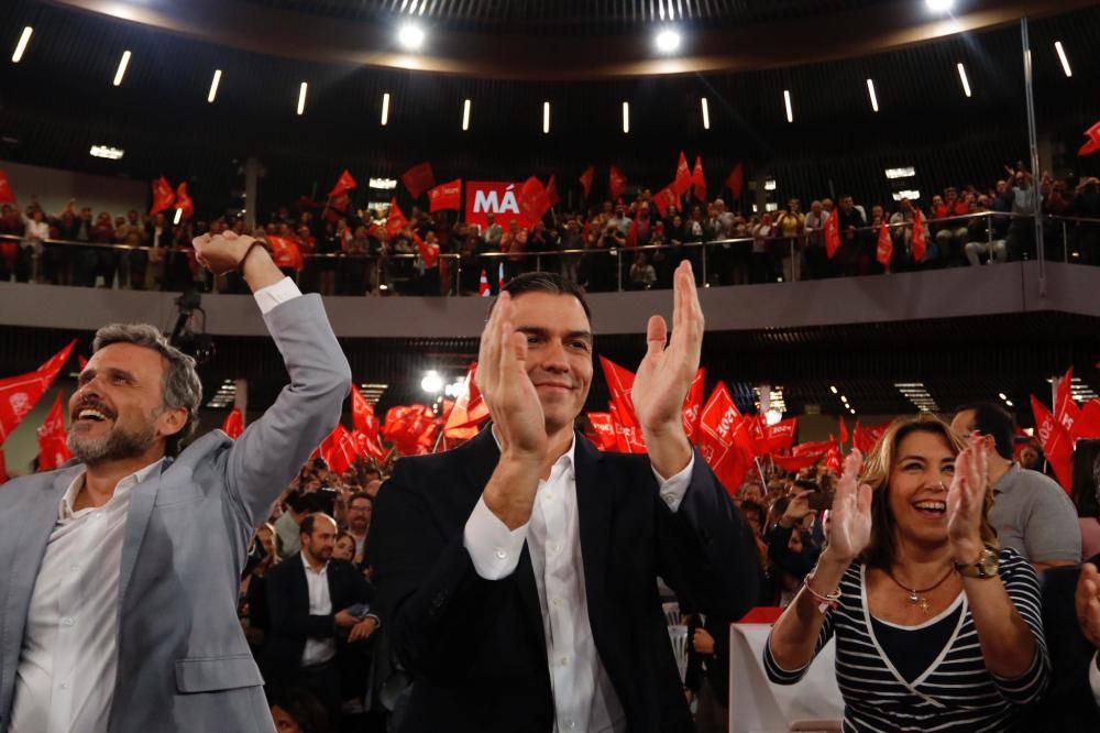 Mitin de Pedro Sánchez en Torremolinos en la campaña del 10-N-