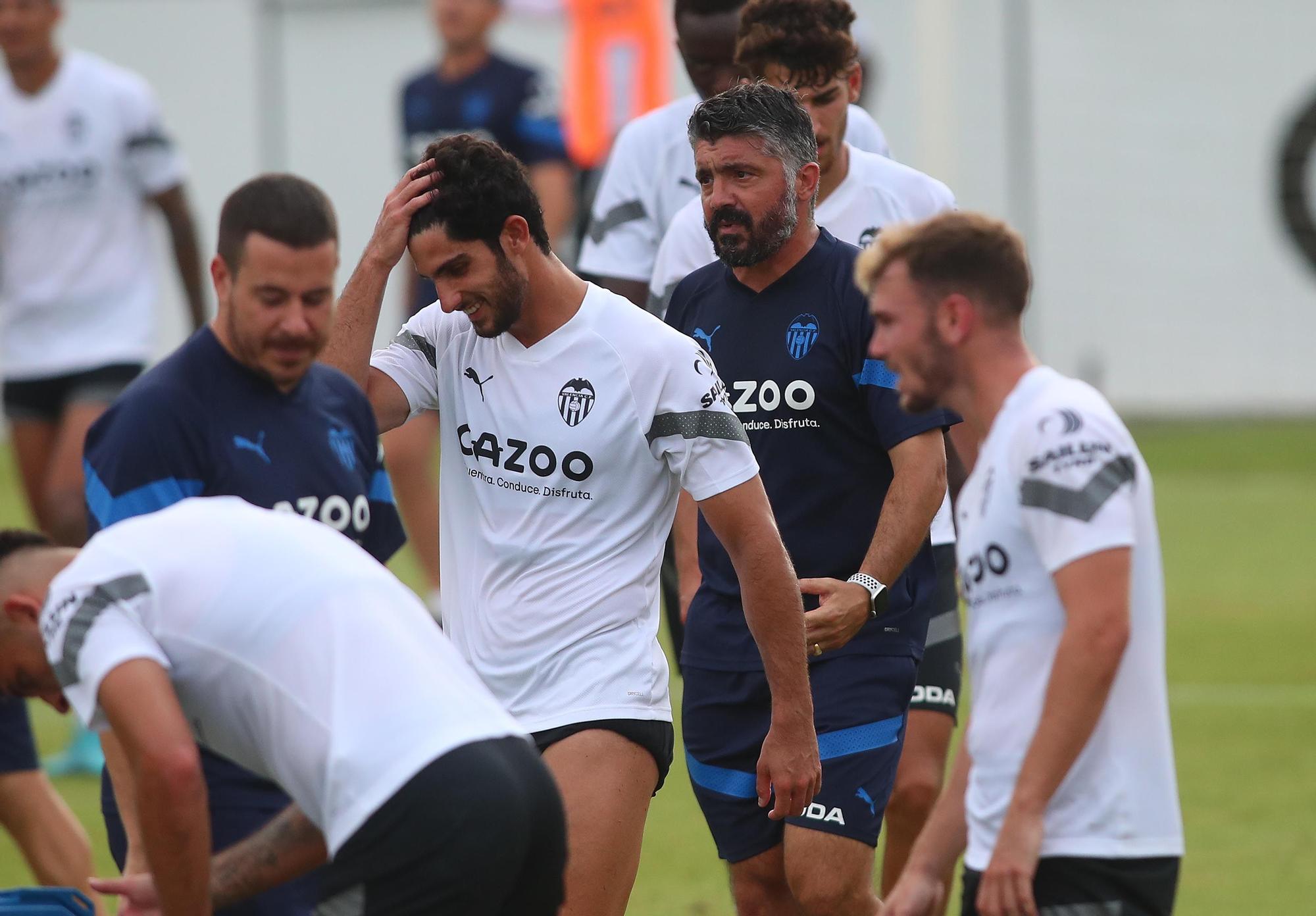 Así ha sido el entrenamiento del Valencia CF de hoy