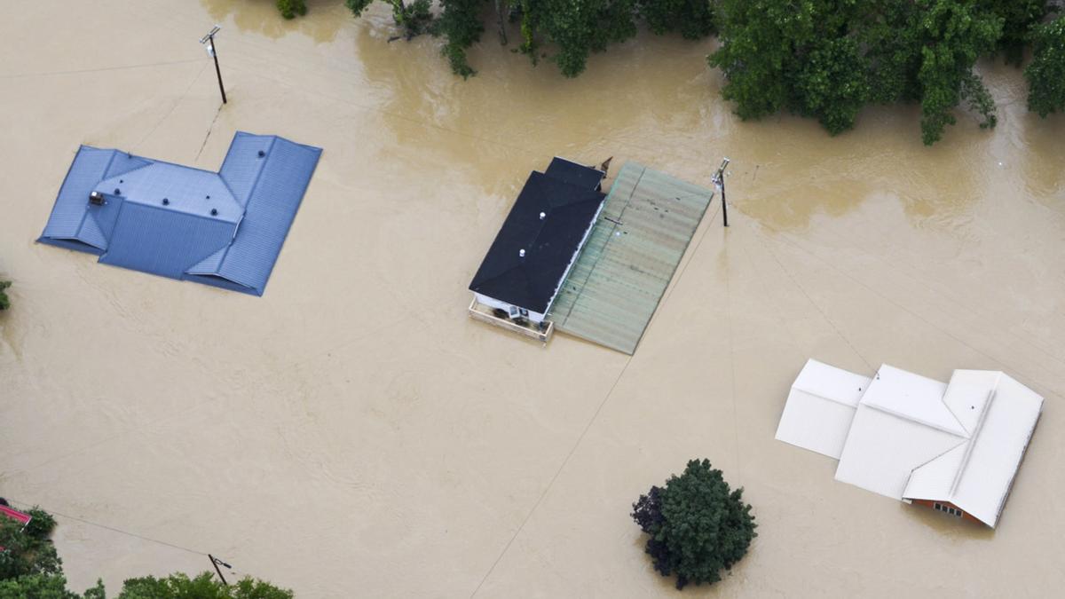 Inundaciones en Kentucky.