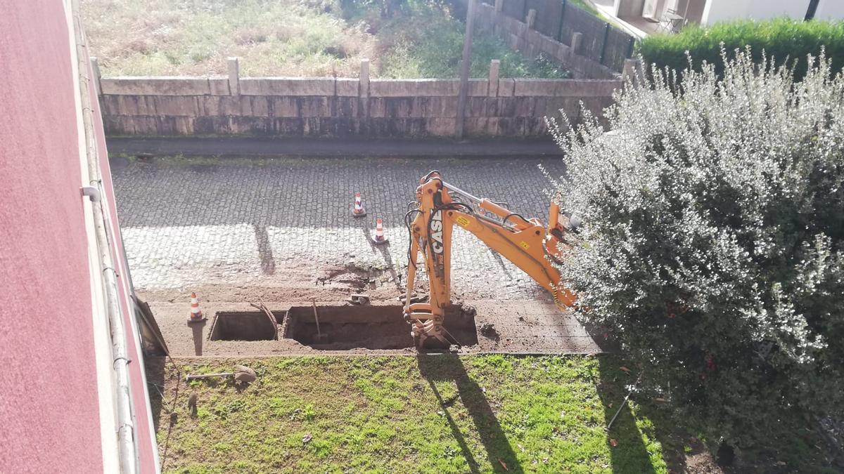 Obras en A Caeira