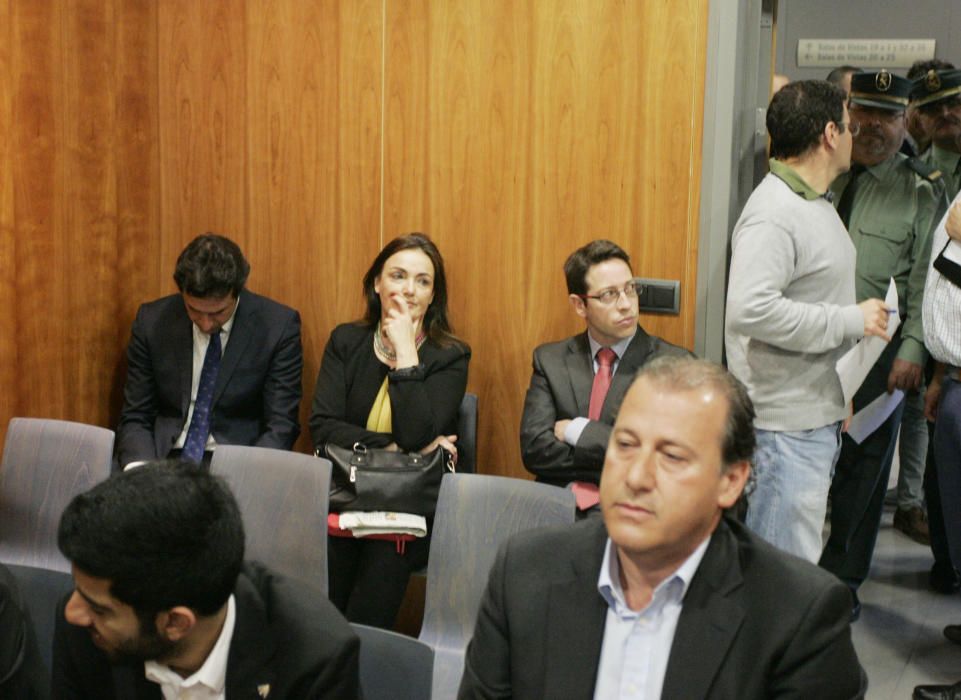 Fotos del juicio entre Vicente Casado y el Málaga CF