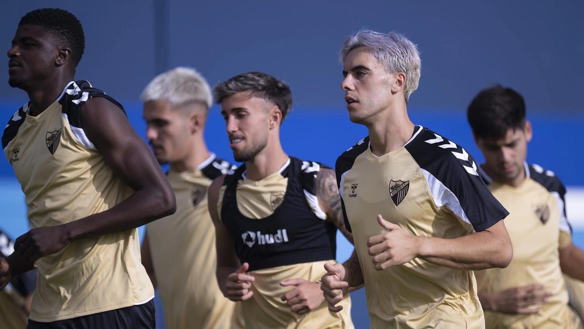 El Málaga CF tuvo su cuarto día de entrenamiento de la pretemporada este jueves.