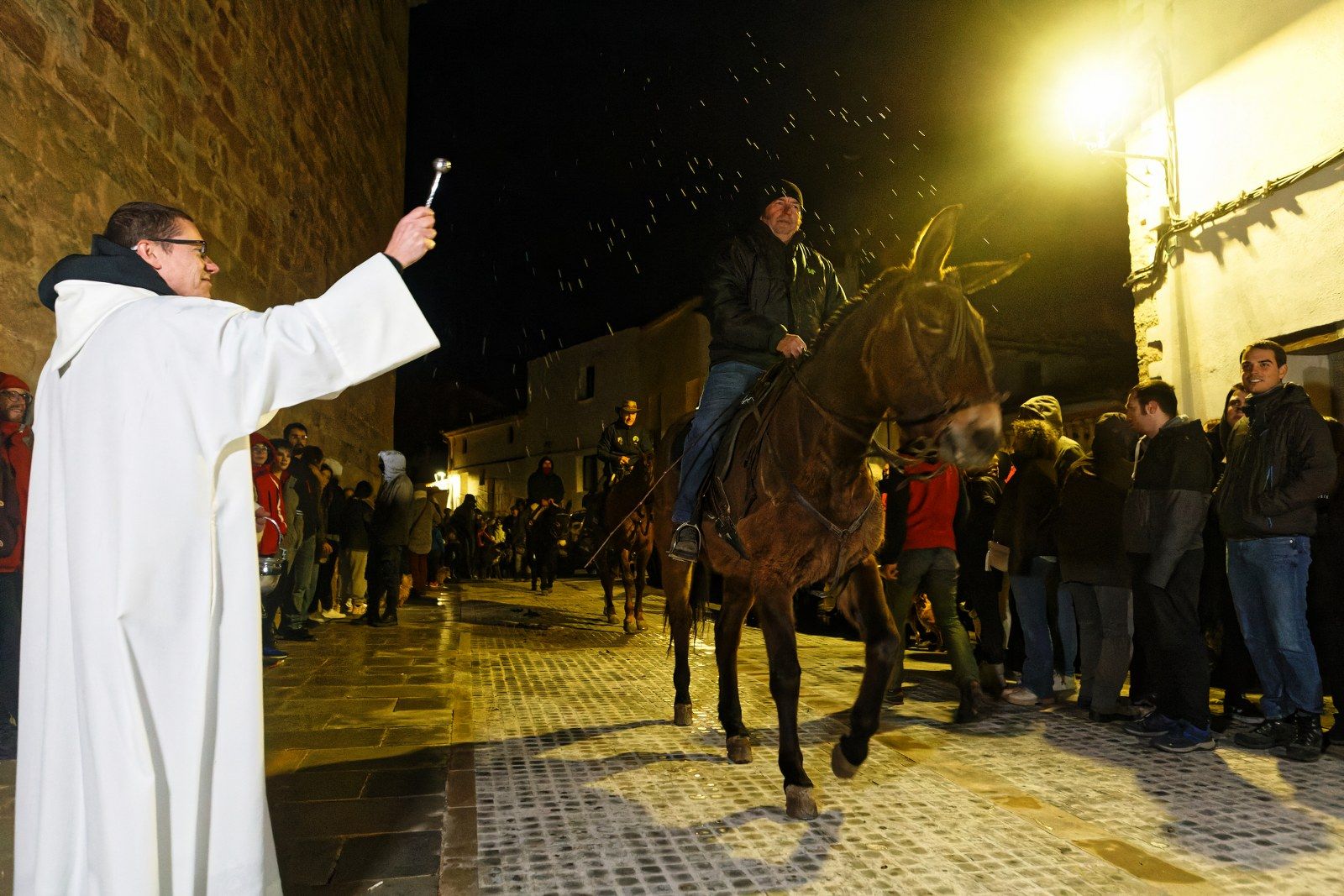 Las imágenes del remate de Sant Antoni en Portell