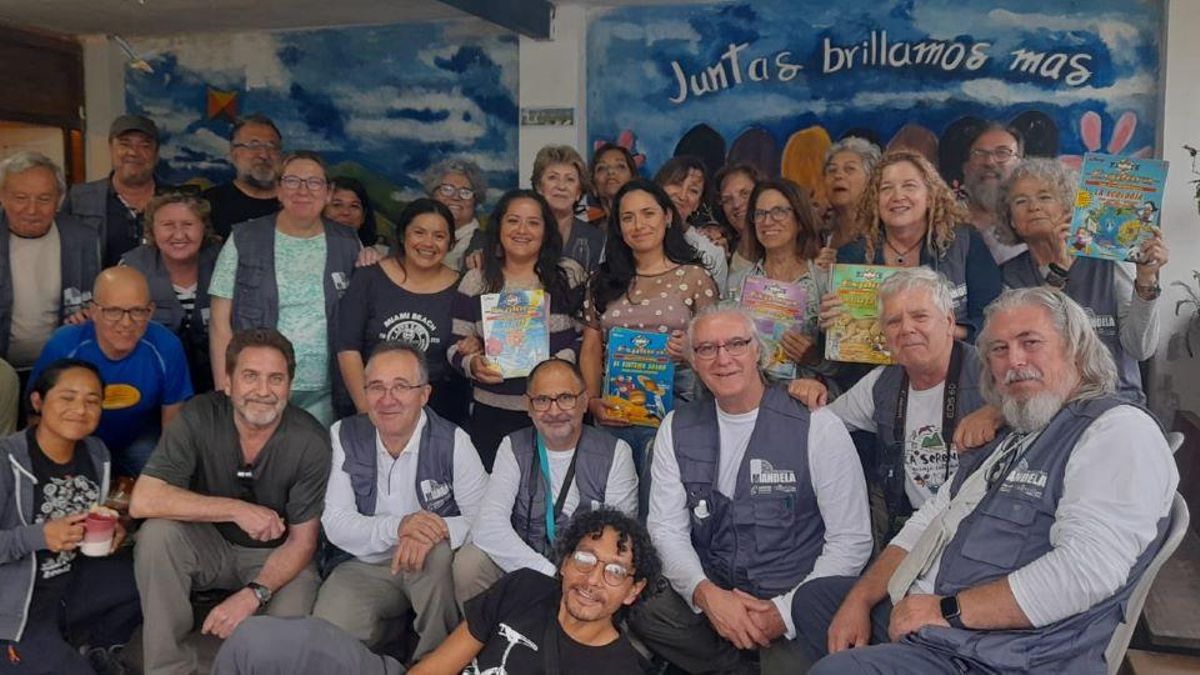 Participantes en el Programa Mandela y componentes y fundadores de Imaymana.