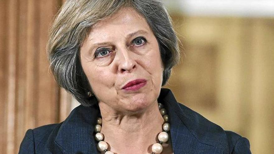 La primera ministra britànica, Theresa May