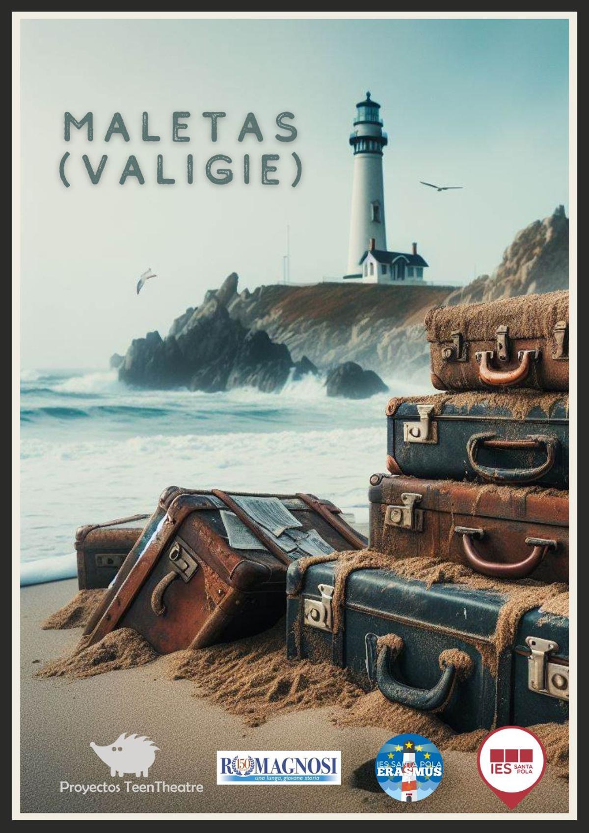 Cartel del proyecto educativo del IES Santa Pola