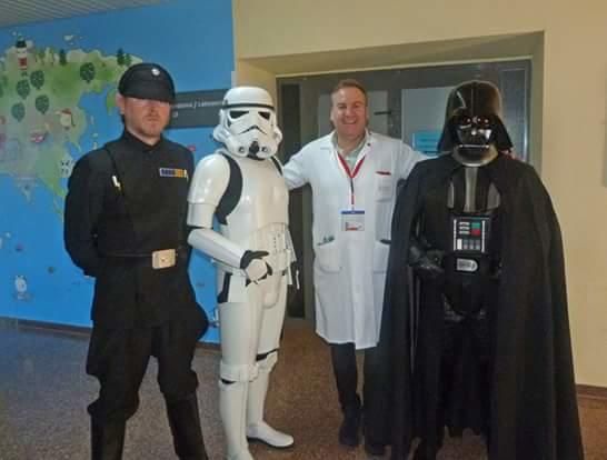 La Legión 501 de Star Wars ha visitado el Hospital de Sant Joan de Alicante