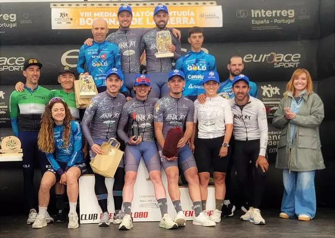 María Carrasco y Emilio Cordero de Ankay Team Monesterio campeones de Extremadura CXMM
