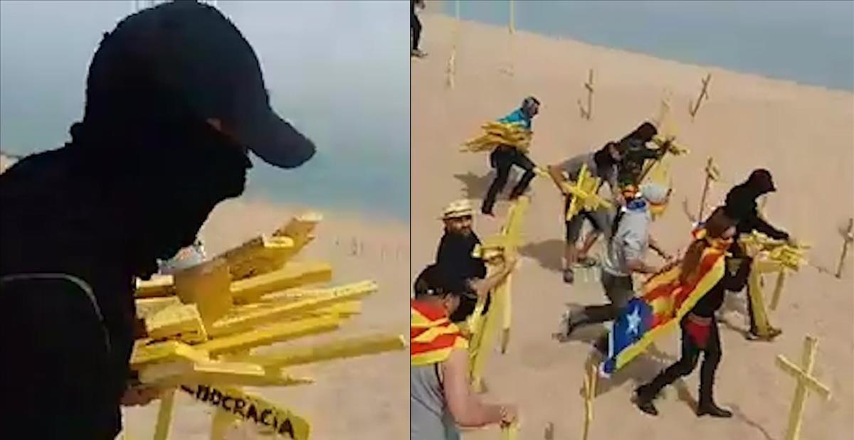 lainz43440813 enfrentamientos con las cruces amarillas en playas de catalu180521212548