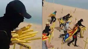 lainz43440813 enfrentamientos con las cruces amarillas en playas de catalu180521212548