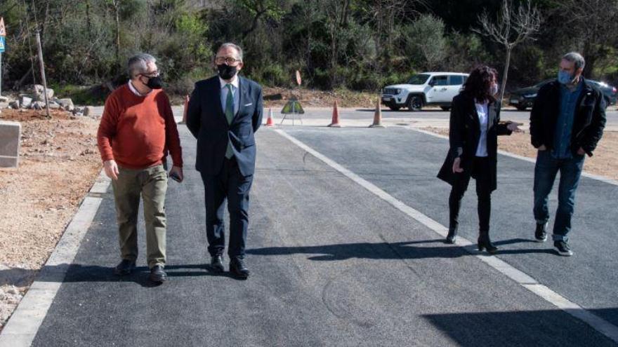 Diputación aporta 90.900 euros a mejorar el vial de acceso al colegio de la Pobla Tornesa