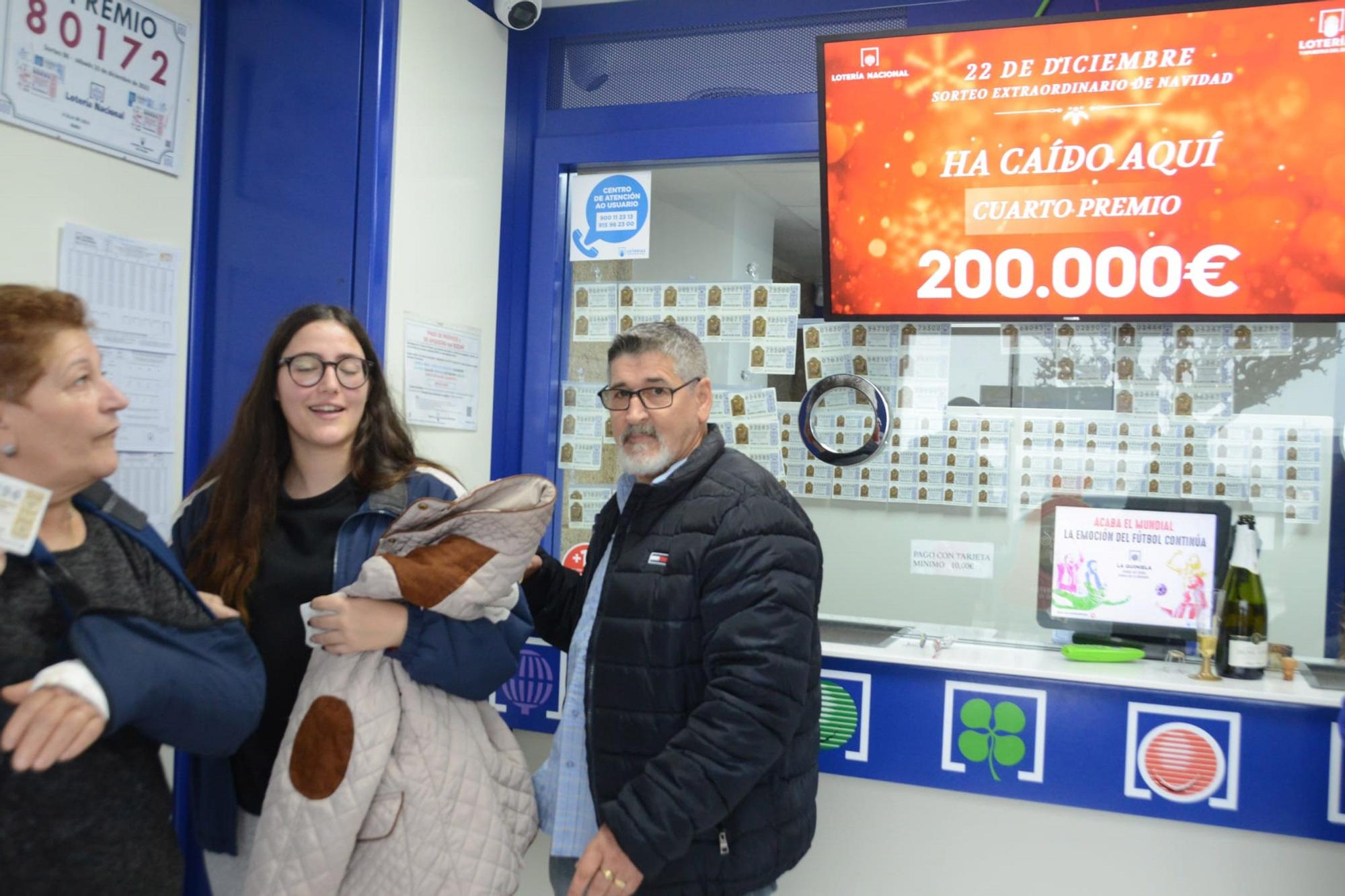 La Lotería de Navidad deja una lluvia millonaria en Bueu