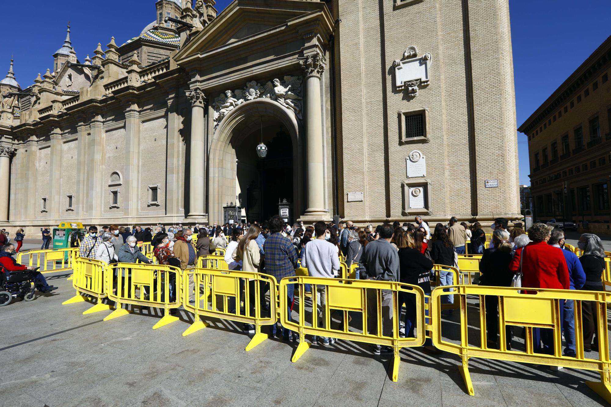 FOTOGALERÍA | Así luce la plaza del Pilar en el primer día de las fiestas