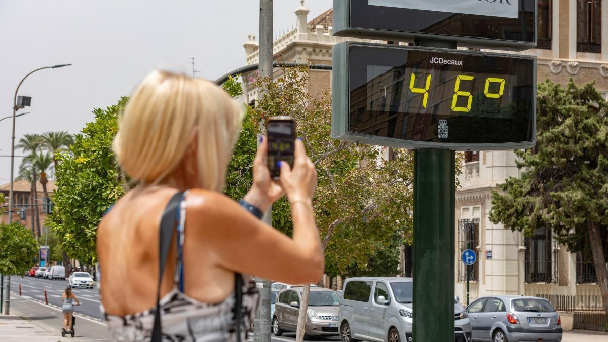 Golpe calor Murcia | Hasta 35 muertes ocurridas en la Región de Murcia durante el mes de julio estarían atribuidas al calor
