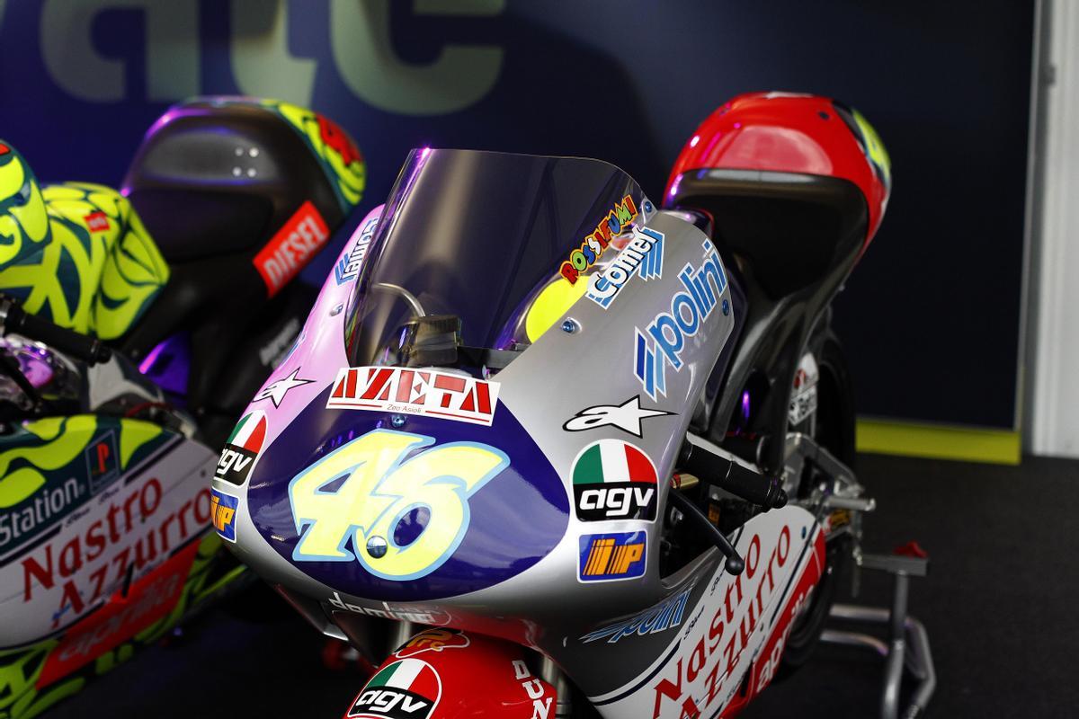 Las motos con las que triunfó Valentino rossi