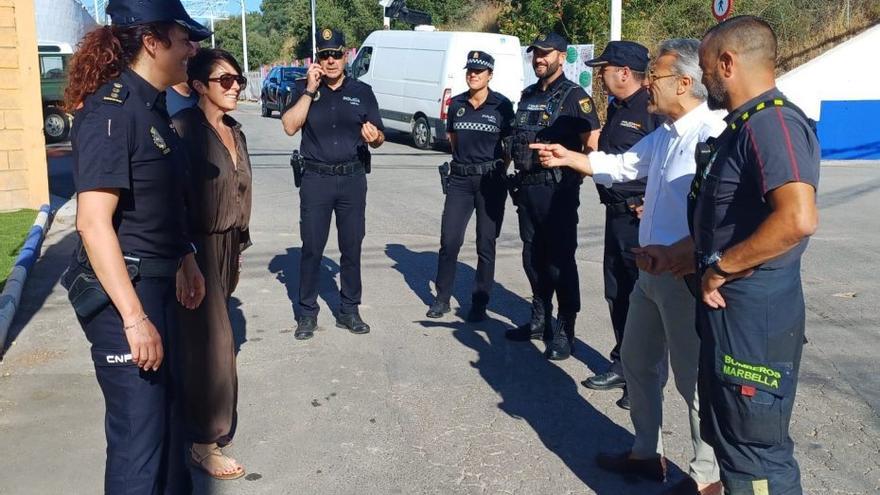 Unos 500 efectivos velarán por la seguridad durante la Feria de San Bernabé, en Marbella