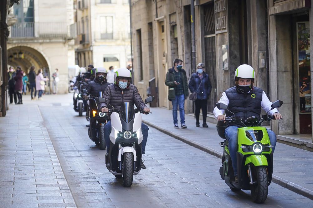 Les motos elèctriques de Silence aterren a Girona.