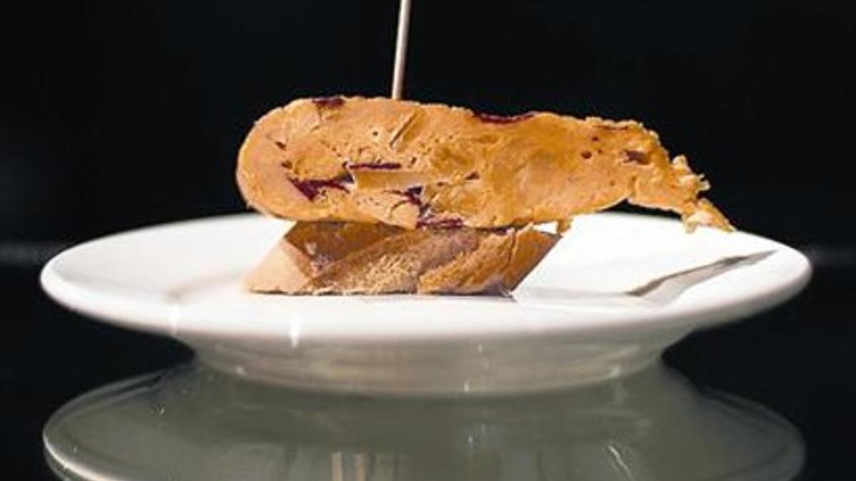 Un pincho de tortilla.