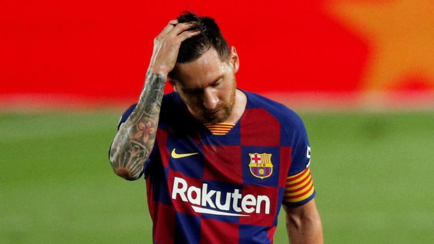 Messi comunica al Barça que quiere marcharse