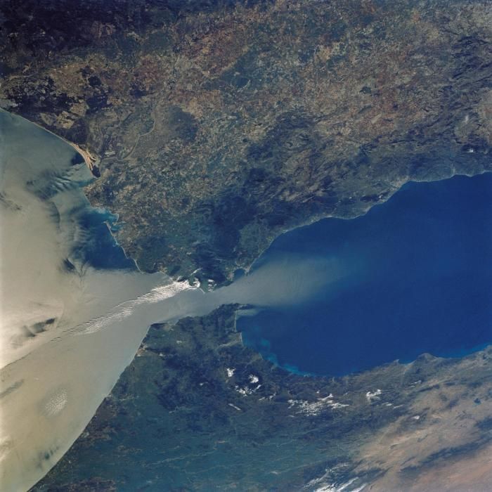 Estrecho de Gibraltar y costa de Málaga, 1994.