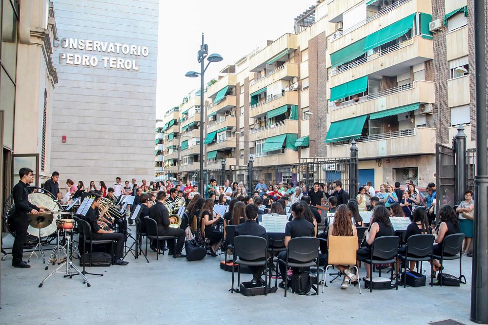 Los alumnos del Conservatorio profesional de Música Pedro Terol ofrecen un concierto