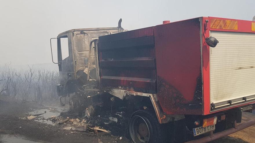 La Serra do Xurés, castigada por cuatro incendios