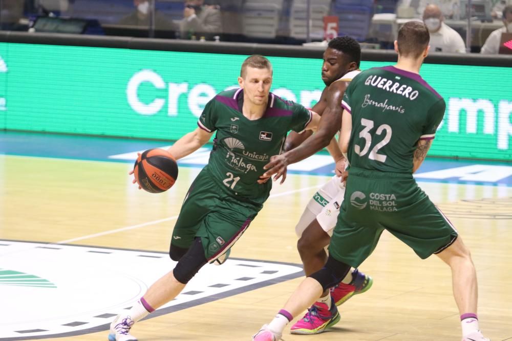 Partido de la Liga Endesa entre el Unicaja y el Real Betis