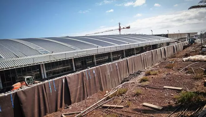 Dávila exige la financiación para construir la segunda terminal del Aeropuerto de Tenerife Sur