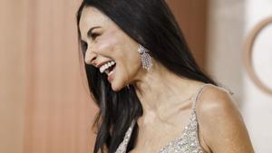 La actriz estadounidense Demi More fue registrada este domingo, 2 de marzo, a su llegada a la alfombra roja de la edición 97 de los premios Óscar, en el Teatro Dolby de Hollywood, en Los Ángeles (CA, EE.UU.). EFE/Caroline Brehman. Se añaden fotos del día