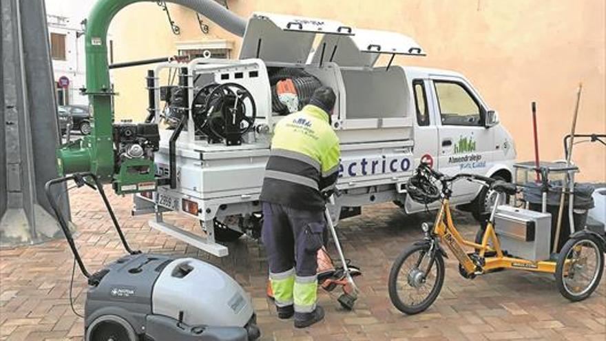 Minusbarros invierte unos 60.000 euros en maquinaria para limpieza