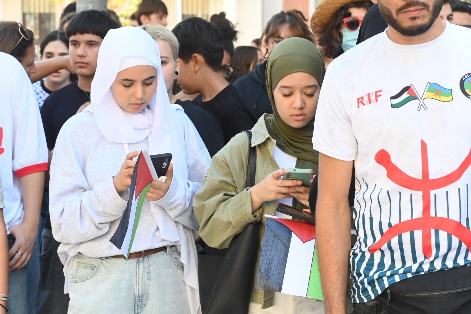 Galería de imágenes: Estudiantes de Castellón en protesta por Palestina