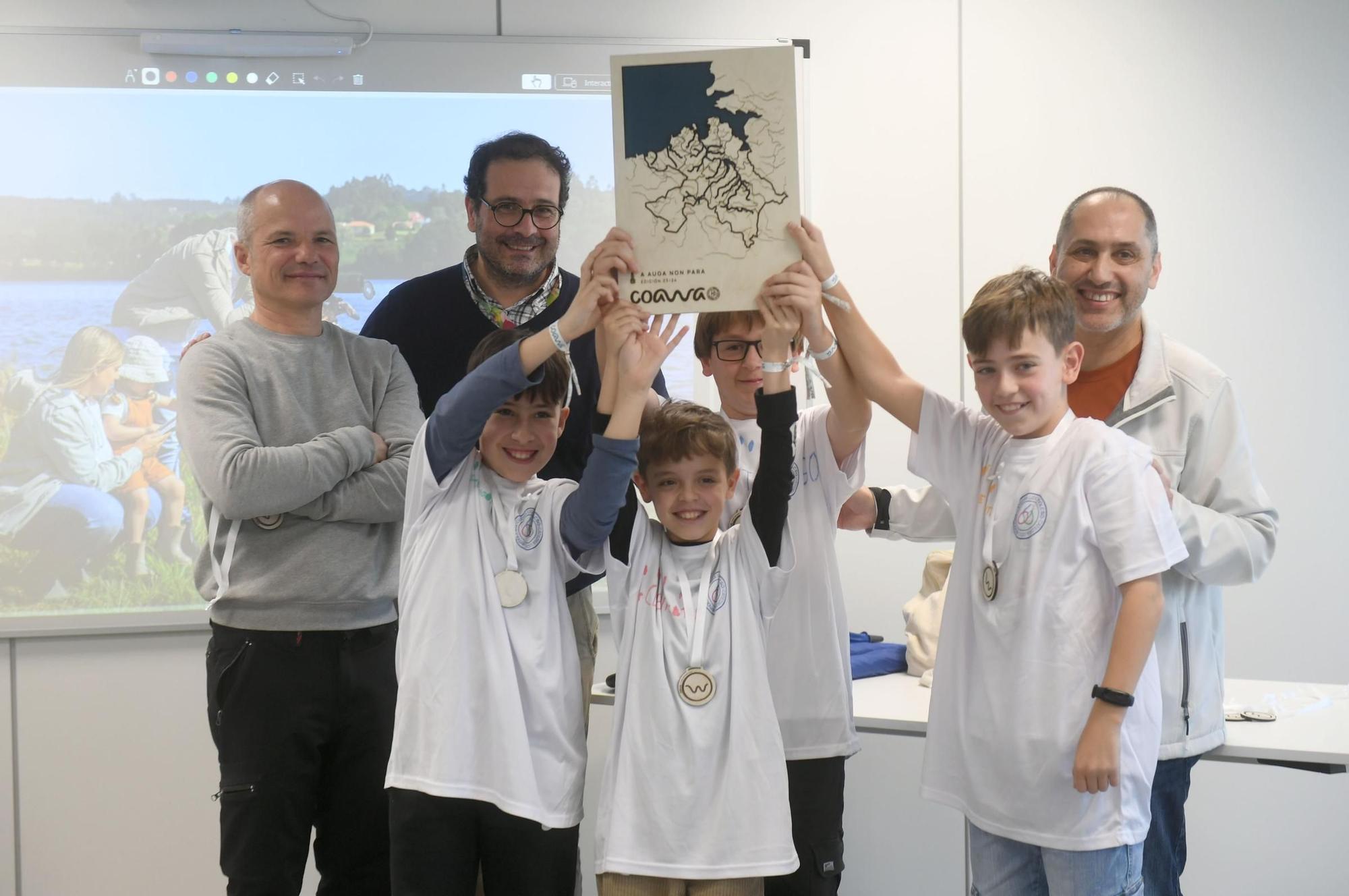 Pequeños maestros del agua en A Coruña