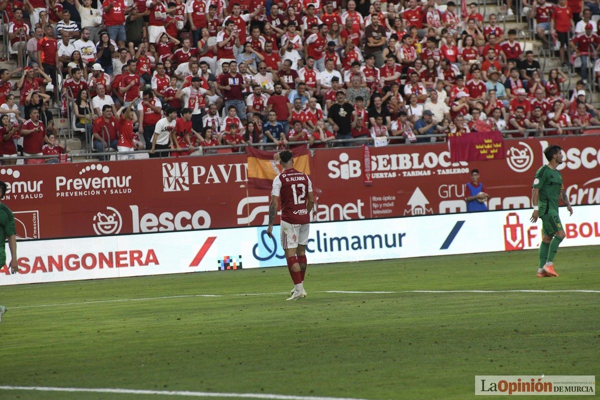 Así fue el encuentro del play off del Real Murcia y el Nástic en la lucha por el ascenso