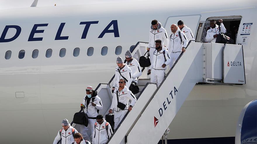 Los Cincinnati Bengals llegan a Los Ángeles de cara al comienzo del Super Bowl