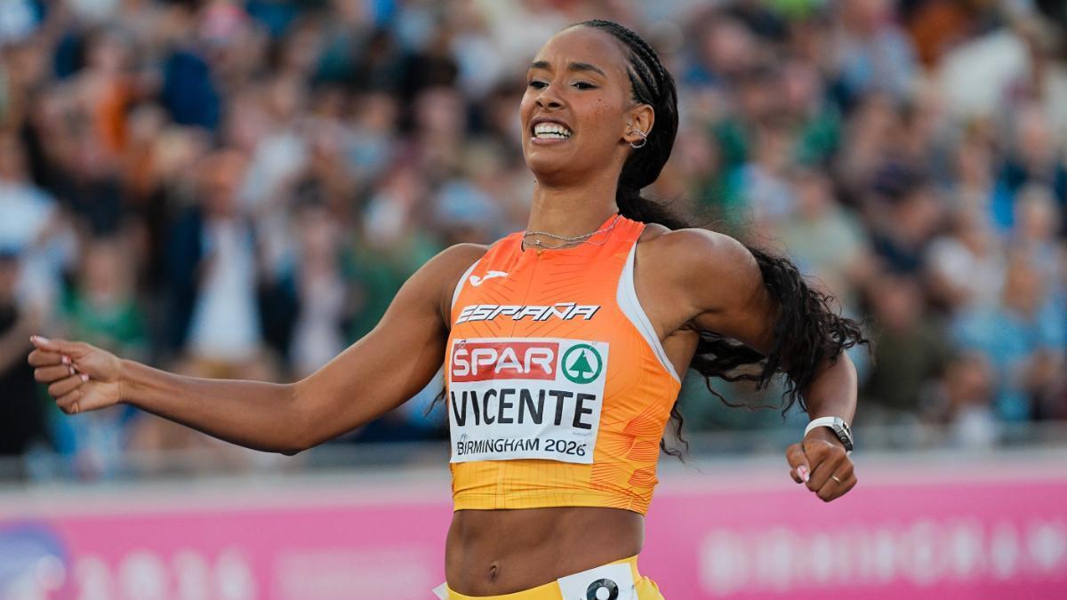 EUROPEOS DE ATLETISMO | María Vicente se regala un récord de España y ‘vuelan’ Almgren y Andy Díaz