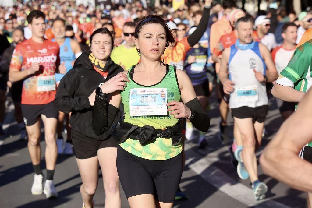 Las mejores imágenes de la TotalEnergies Maratón Murcia Costa Cálida