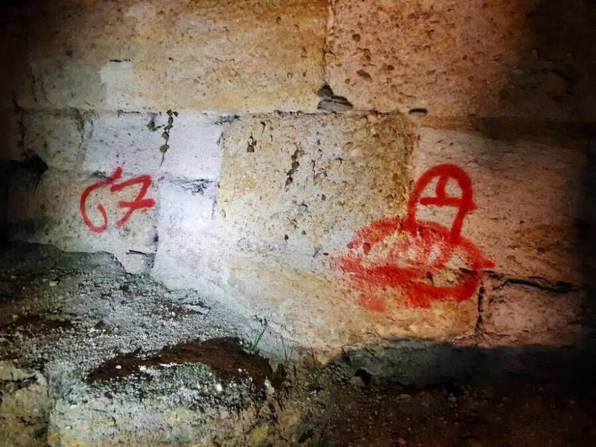 Pintadas en la Muralla de Zamora