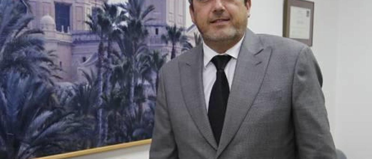 El nuevo presidente del CEEI de Elche, José Javier García.