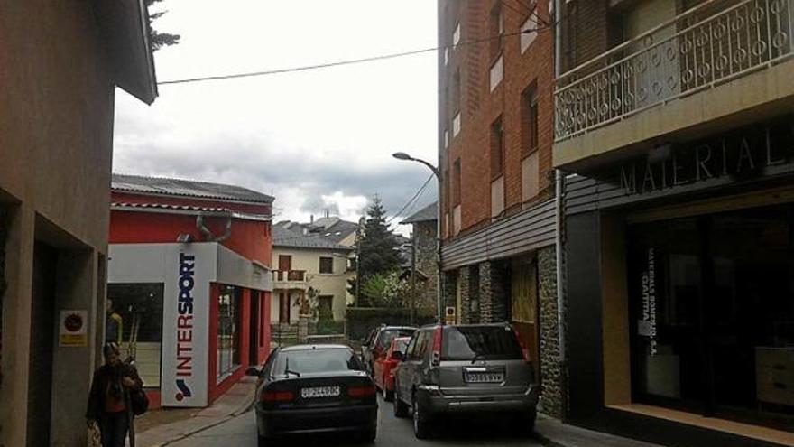 Les obres transformaran el carrer del Cadí en una via d&#039;un nivell