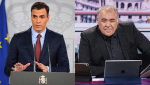 Pedro Sánchez y Antonio García Ferreras