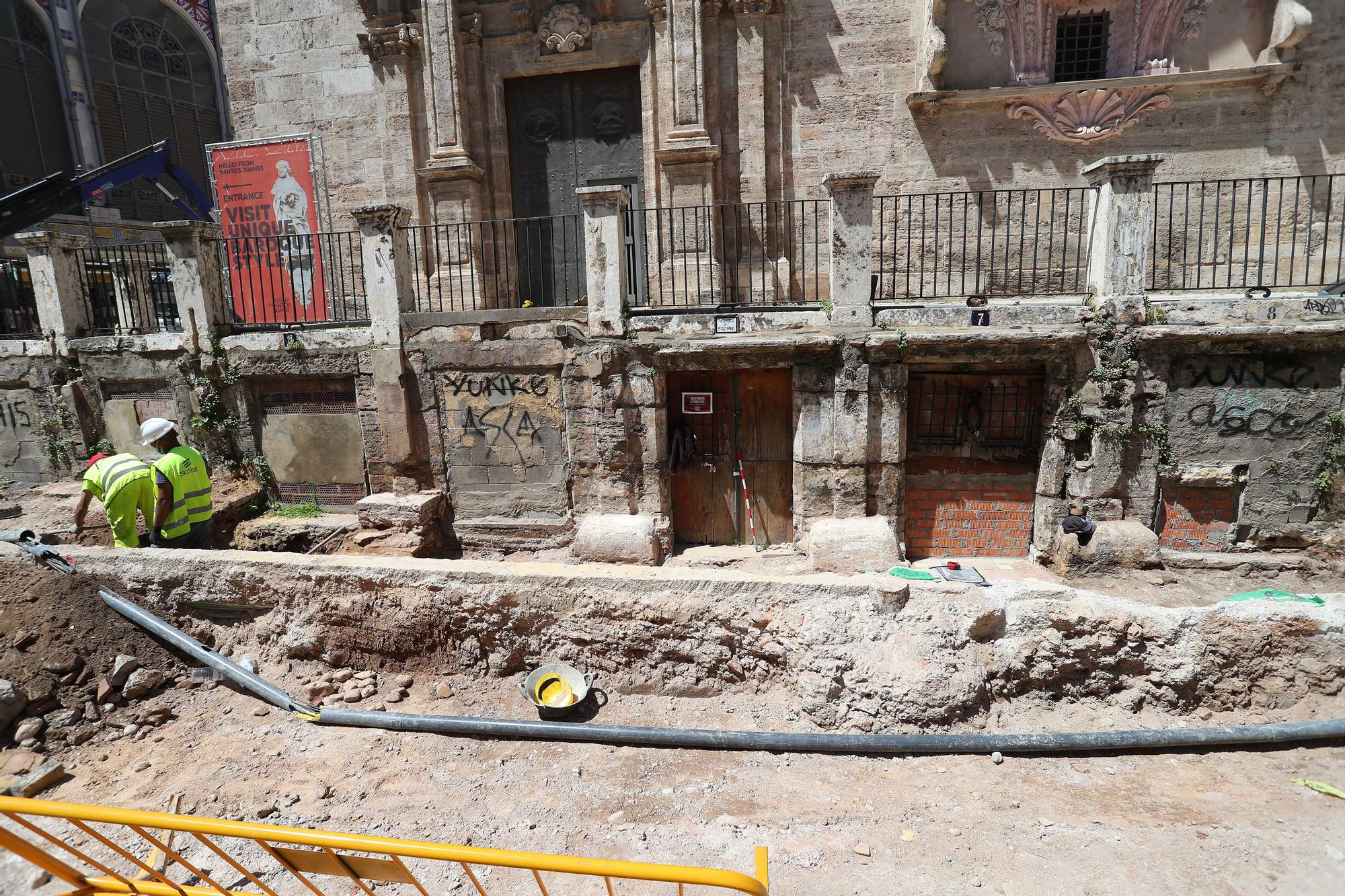 Así avanzan las Obras de la Plaza de Brujas