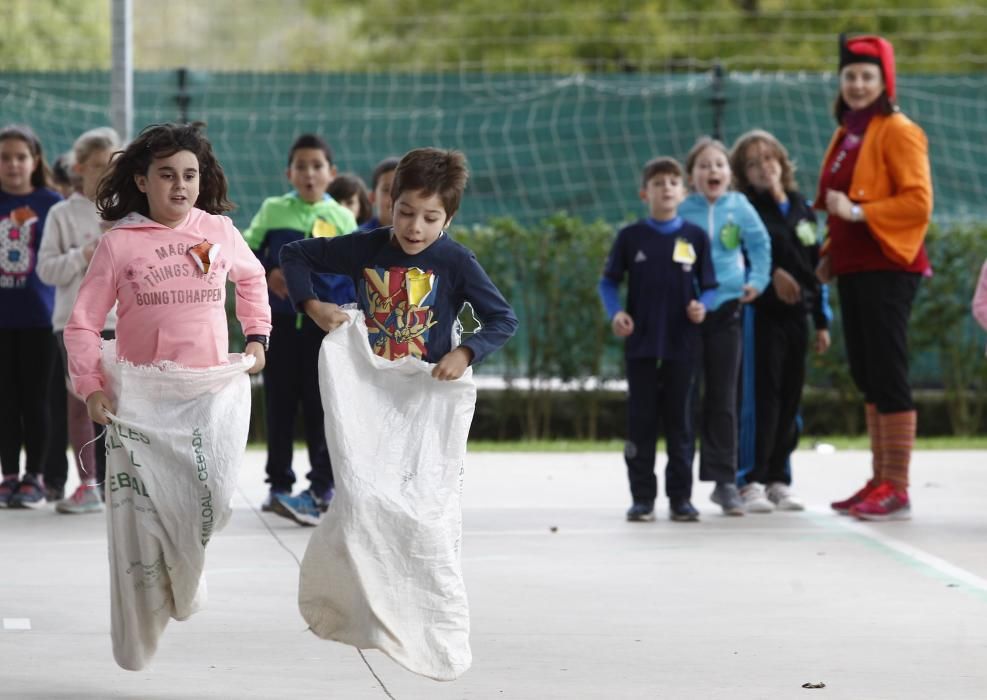 Amagüestu en el Colegio Poeta Ángel González