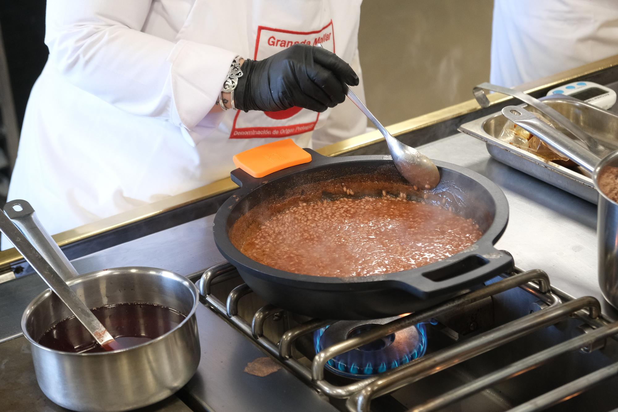 Así ha sido el concurso de cocina creativa con granada mollar de Elche