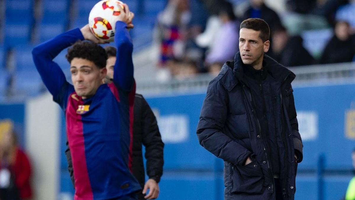 Albert Sánchez trabaja para que el filial sea un conjunto más sólido