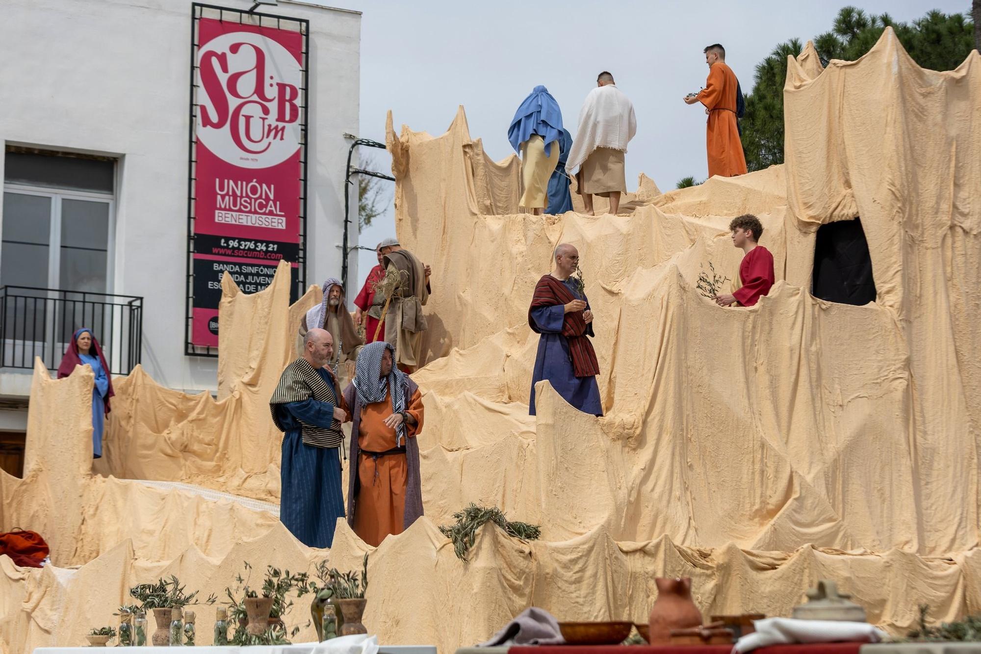 La Pasión de Benetússer abre sus representaciones en el Domingo de Ramos
