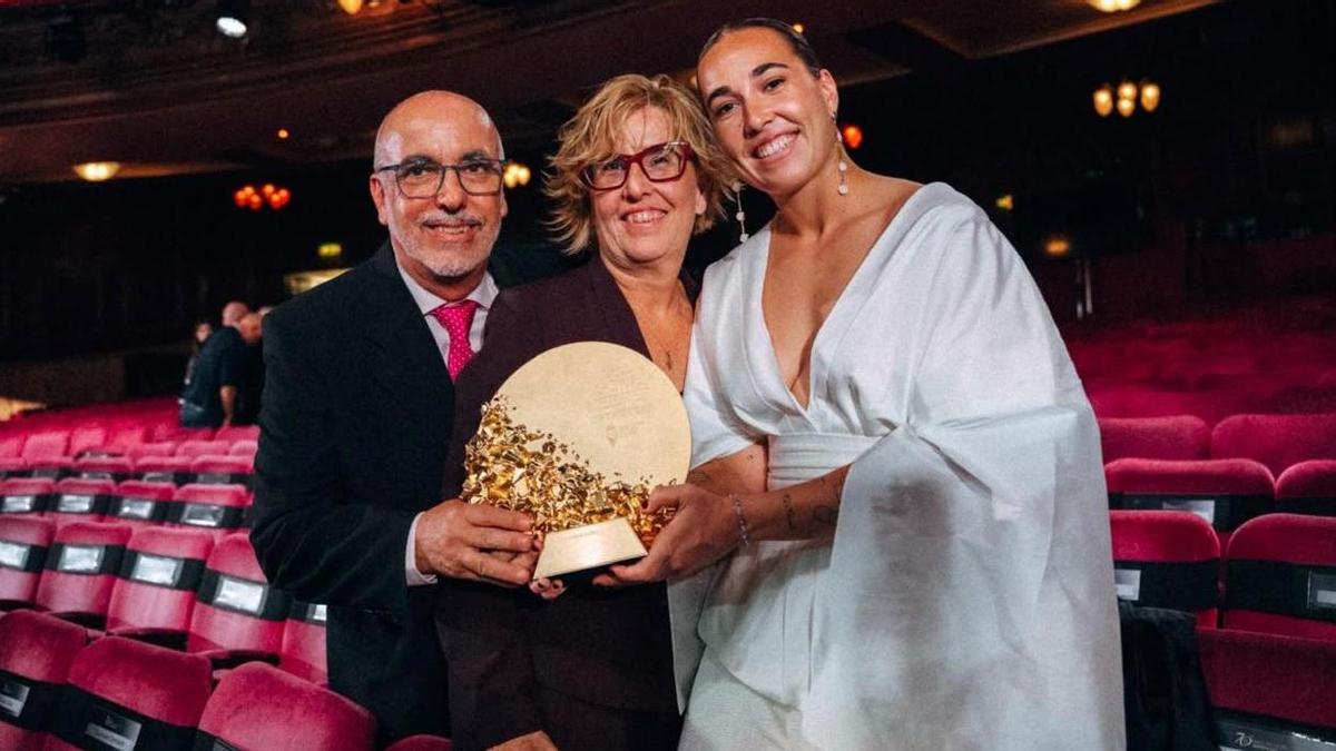 Los padres de Cata Coll, emocionados con su discurso: 