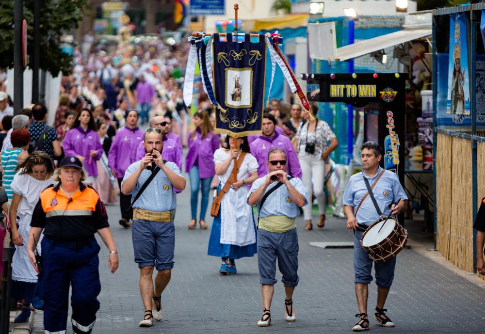 Devoción a la virgen del mar en Benidorm